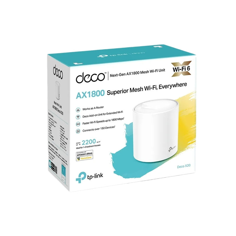 TP-LINK Deco X20 Wi-Fi 6 Mesh Unit