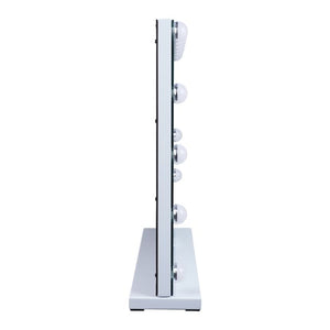 Uniq XL Hollywood Vanity Mirror with 15 LED Bulbs and Touch Function, White