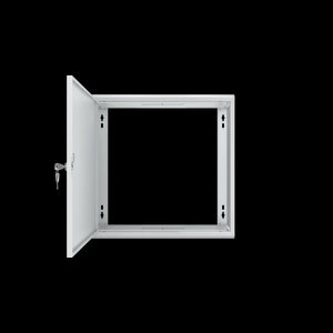 Universal wall-mounted metal enclosure 500 × 500 × 200 mm