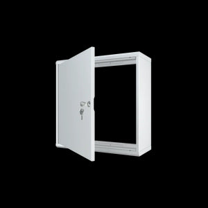 Universal wall-mounted metal enclosure 500 × 500 × 200 mm