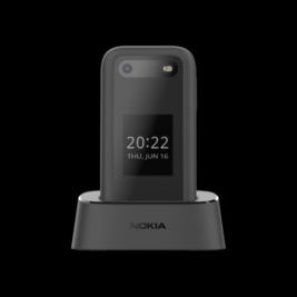 NOKIA 2660 DS BLACK + CRADLE Mobile Phone