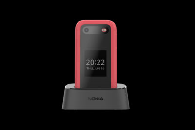 NOKIA 2660 DS RED + CRADLE Mobile Phone
