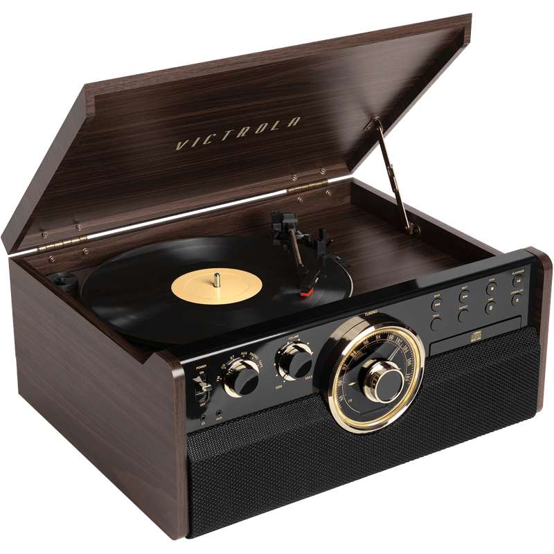 Victrola Empire 6-in-1 Audio System with Turntable
