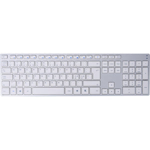 Voxicon Slim Metal Keyboard 290, White
