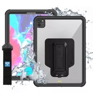 Armor-X Waterproof case for iPad Pro 12.9 2021 Black/Clear