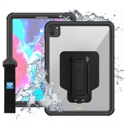 Armor-X Waterproof case for iPad Pro 12.9 2021 Black/Clear