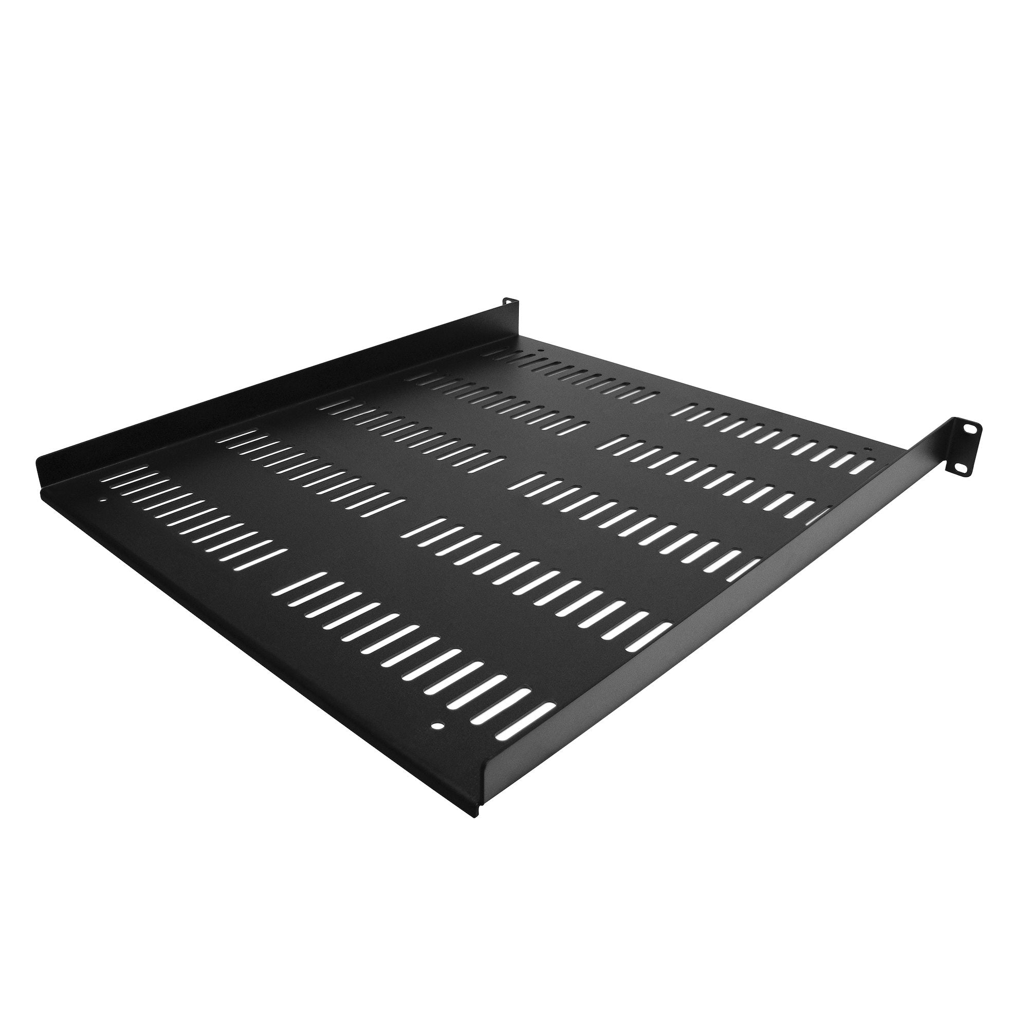 StarTech 1U Server Rack Shelf - Universal Vented Rack Mount Cantilever Tray for 19" Network Equipment